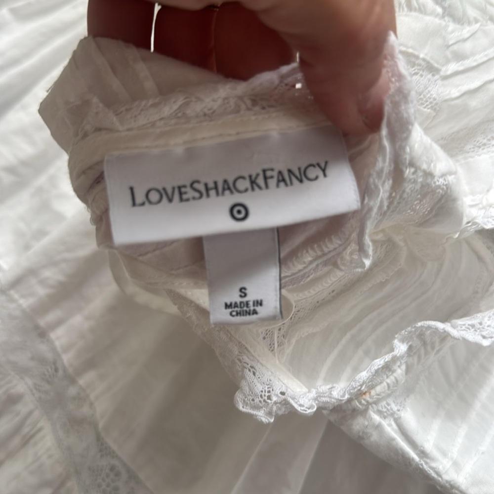 Love shack fancy for target white talulah dress - Picture 9 of 12